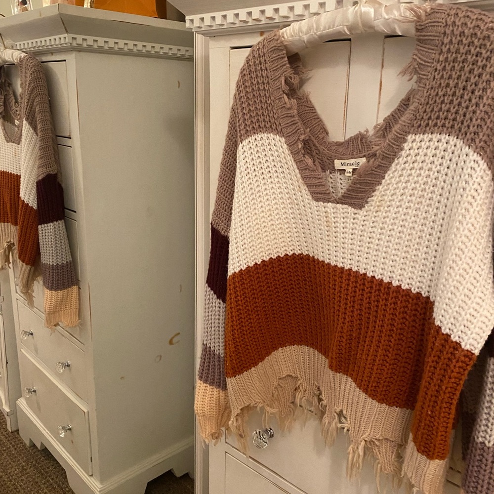 Distressed Isabelle’s Cabinet Sweater